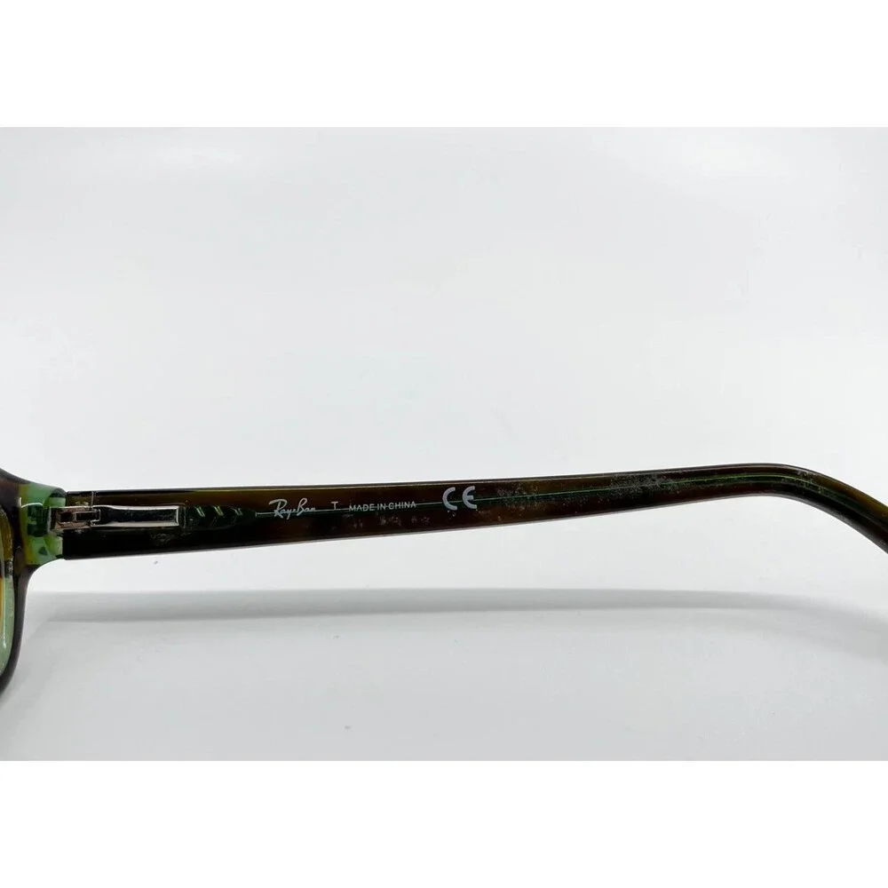 Ray-Ban Eyeglasses Frames RB5187 2445 Brown Rectangular Full Rim 50-16-140 2069